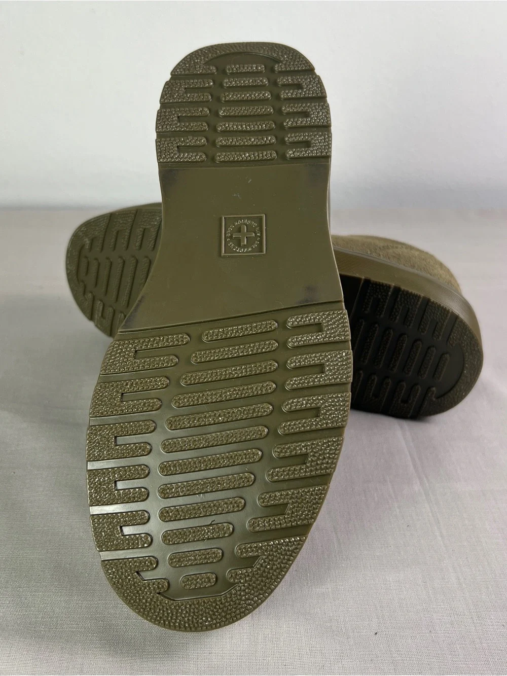 Dr. Martens Dante Leather Olive Green Shoes Men’s 4 New